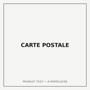 Carte postale test (exemple)